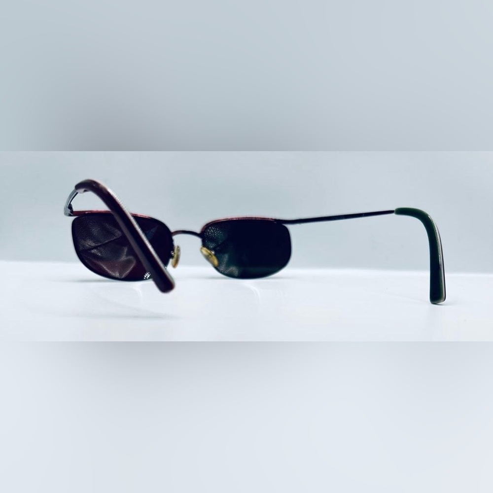 Vintage Romeo Gigli RG185/S Bronze Oval Sunglasses Frames Only - Picture 5 of 8